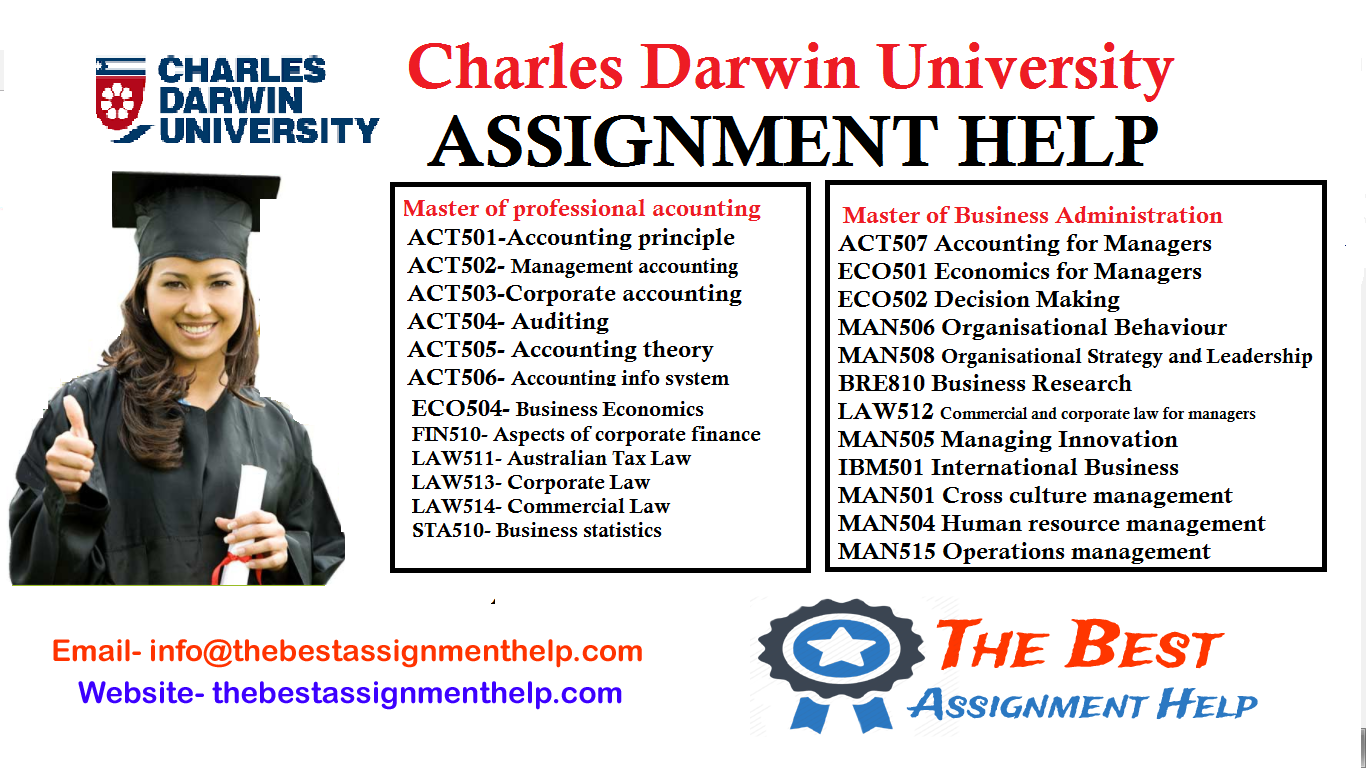 charles darwin university melbourne assignment help